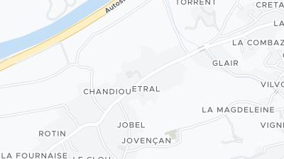 Hotel location map
