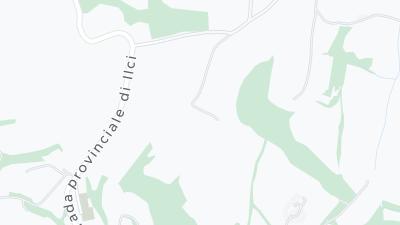 Kaart met de situering van het hotel