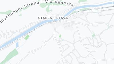 Hotel location map