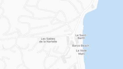 Kort over hotellets beliggenhed