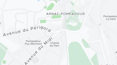 ホテル所在地マップ