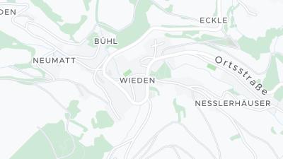 Mapa de localização do hotel