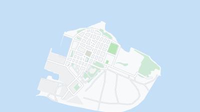 Kaart met de situering van het hotel