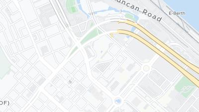 Mapa de localização do hotel