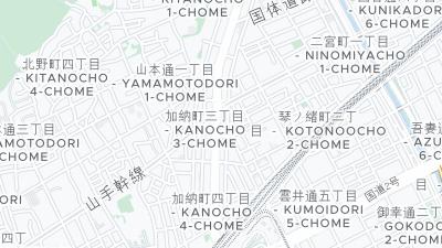 ホテル所在地マップ