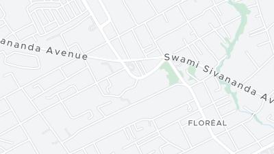 Hotel location map
