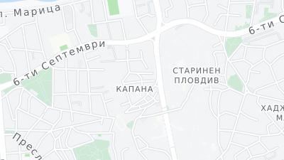 Hotel location map