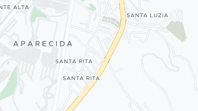 Kaart met de situering van het hotel