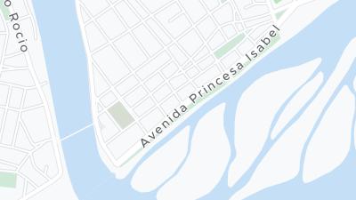 Mapa de localização do hotel