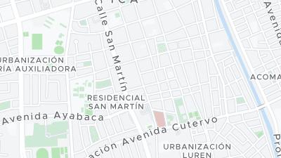 Hotel location map