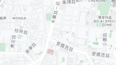 Hotel location map