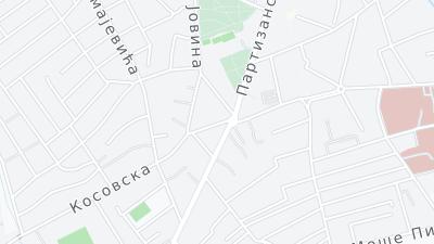 Hotel location map