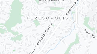 Mapa de localização do hotel