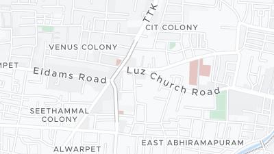 Hotel location map