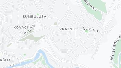 Hotel location map