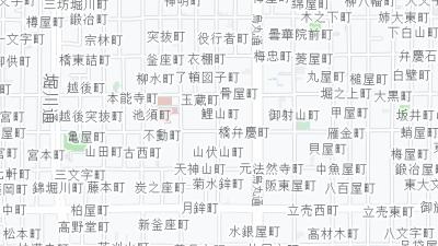 Mapa de localização do hotel