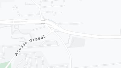 Mapa de localização do hotel