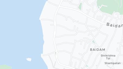 Hotel location map