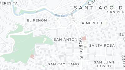 Hotel location map