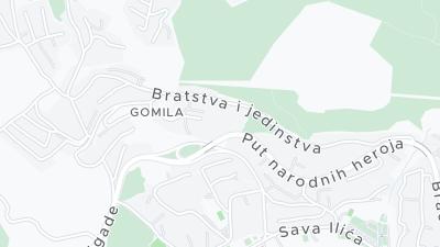 Hotel location map
