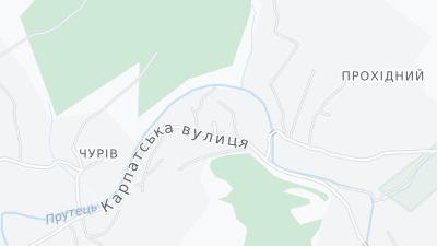 Hotel location map