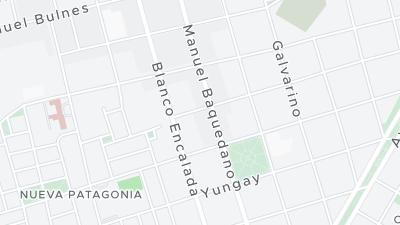 Kaart met de situering van het hotel