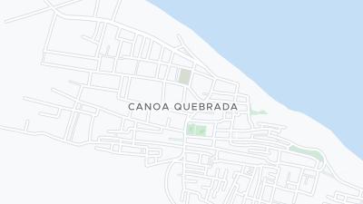 Kaart met de situering van het hotel