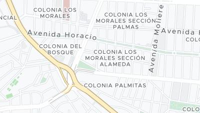 Mapa de localização do hotel