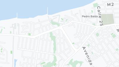 Hotel location map