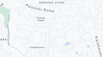 Hotel location map