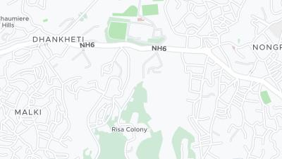 Hotel location map