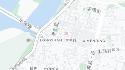 Hotel location map