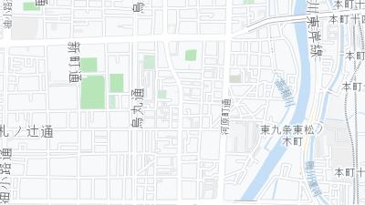 Mapa de localização do hotel