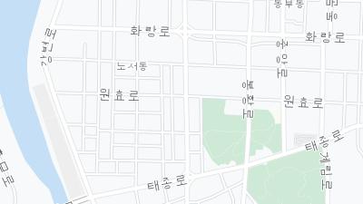 Hotel location map