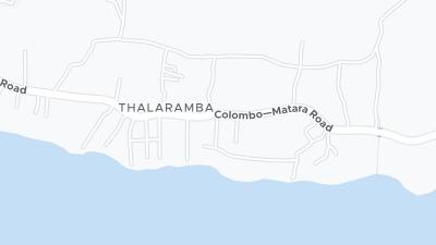 Hotel location map