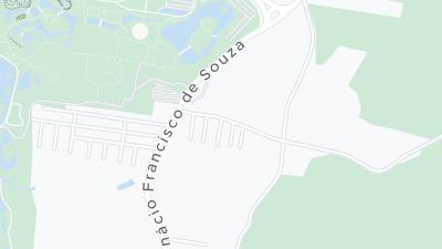 Mapa de localização do hotel