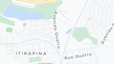 Kaart met de situering van het hotel