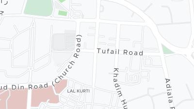 Hotel location map