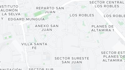Hotel location map