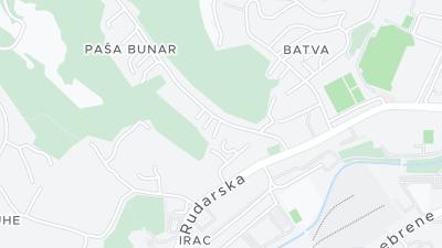 Hotel location map