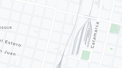 Kaart met de situering van het hotel