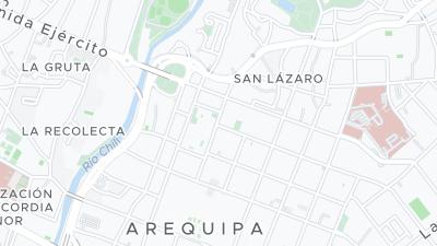 Hotel location map