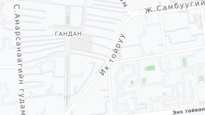 Hotel location map