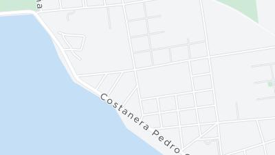 Kaart met de situering van het hotel