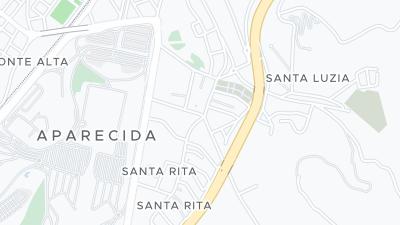 Kaart met de situering van het hotel