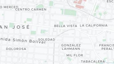 Hotel location map