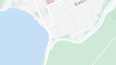 Kaart met de situering van het hotel