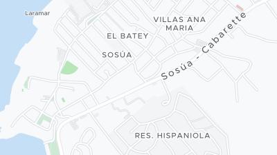 Hotel location map