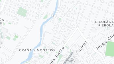 Hotel location map