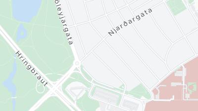 Kaart met de situering van het hotel